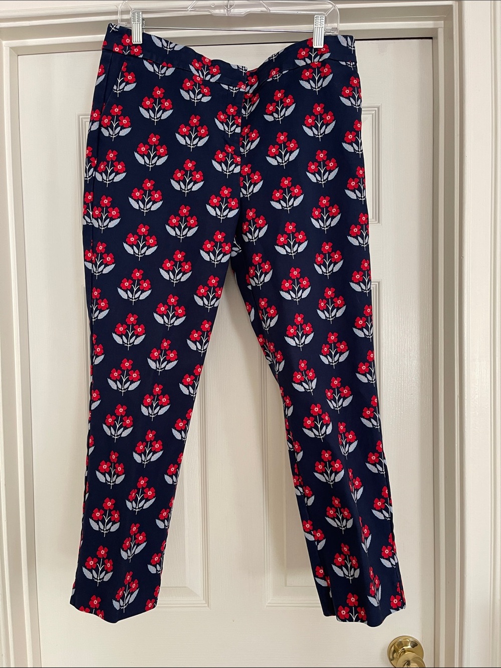 Bowden ankle length straight leg pants